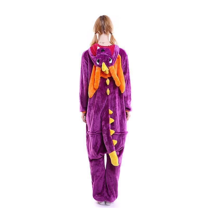 Royal Dragon Spyro Onesie Hoodie Costume Kigurumi Pajamas - Pajamasbuy