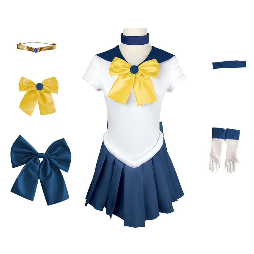 Sailor Moon Sailor Uranus Ten'ou Haruka Costume Uniform Cosplay Dress Halloween - Pajamasbuy