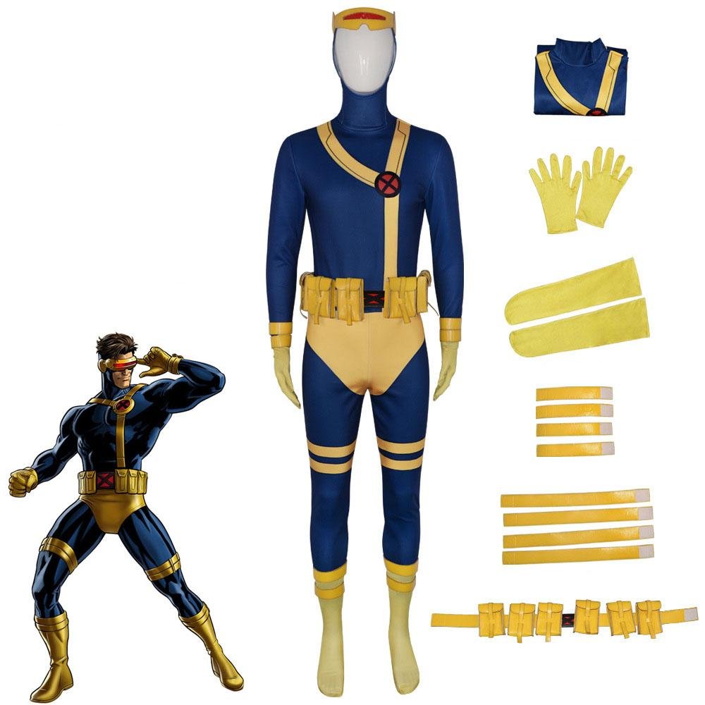 BuyScott Summers X - Men Cosplay Costumes Carnival Party Outfits Full Set For Adult Now Cheaper With 3 - 5 Days Ship - PajamasBuy