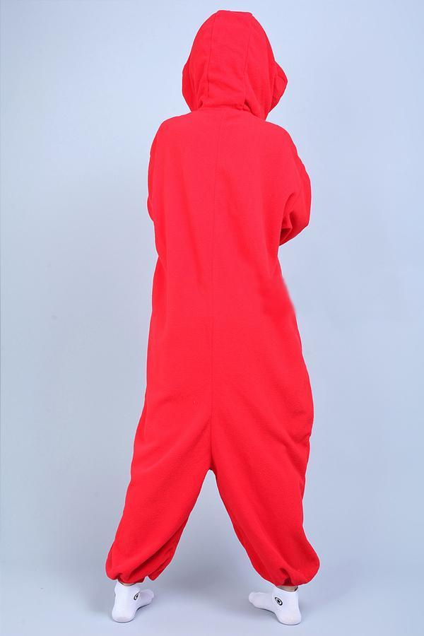 BuySeame Street ELMO Onesie Hoodie Costume Kigurumi Pajamas Now Cheaper With 3 - 5 Days Ship - PajamasBuy