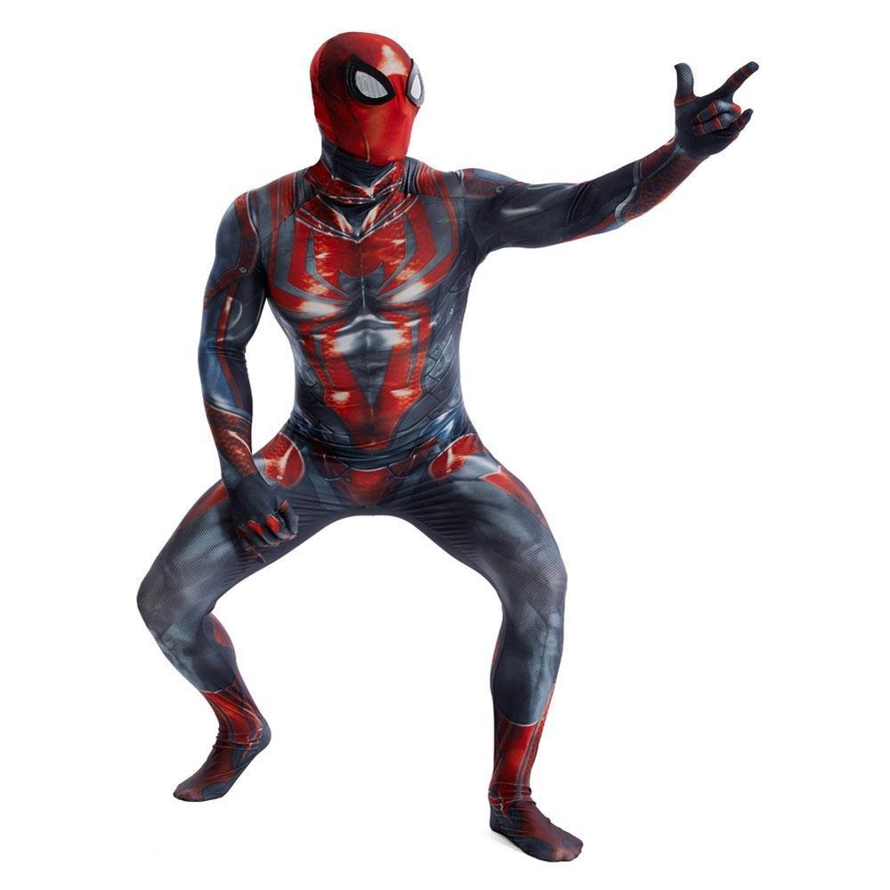 Spider Armor MK III Spider Man Peter Parker Shimmering Cosplay Suit PS4 Costume - Pajamasbuy