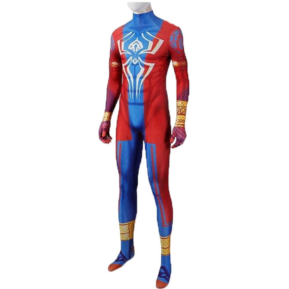 BuySpider - Man: Across The Spider - Verse India Pavitr Prabhakar Jumpsuit Cosplay Costume Now Cheaper With 3 - 5 Days Ship - PajamasBuy