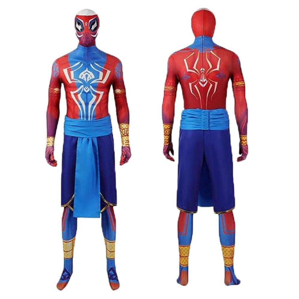 BuySpider - Man: Across The Spider - Verse India Pavitr Prabhakar Jumpsuit Cosplay Costume Now Cheaper With 3 - 5 Days Ship - PajamasBuy