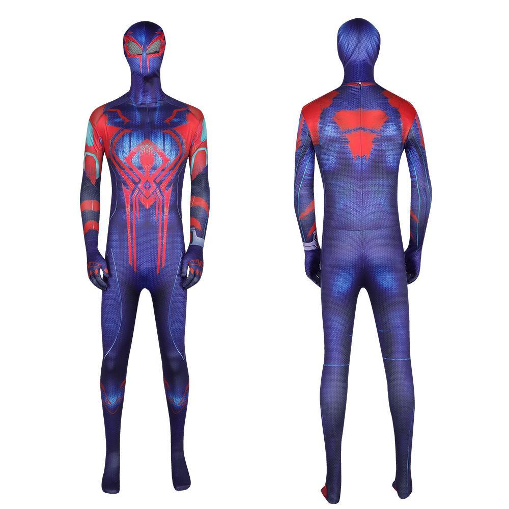 Spider Man Across the Spider Verse Miguel O'Hara Zentai Cosplay Costume Outfits Halloween Carnival Suit Adults - Pajamasbuy