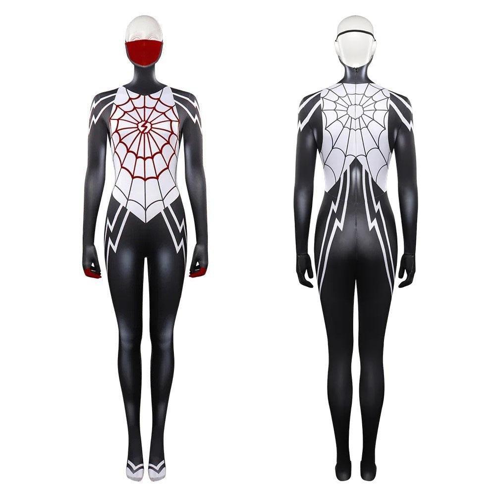 Spider - Man Cindy Moon Women Zentai Bodysuit Costume - Pajamasbuy