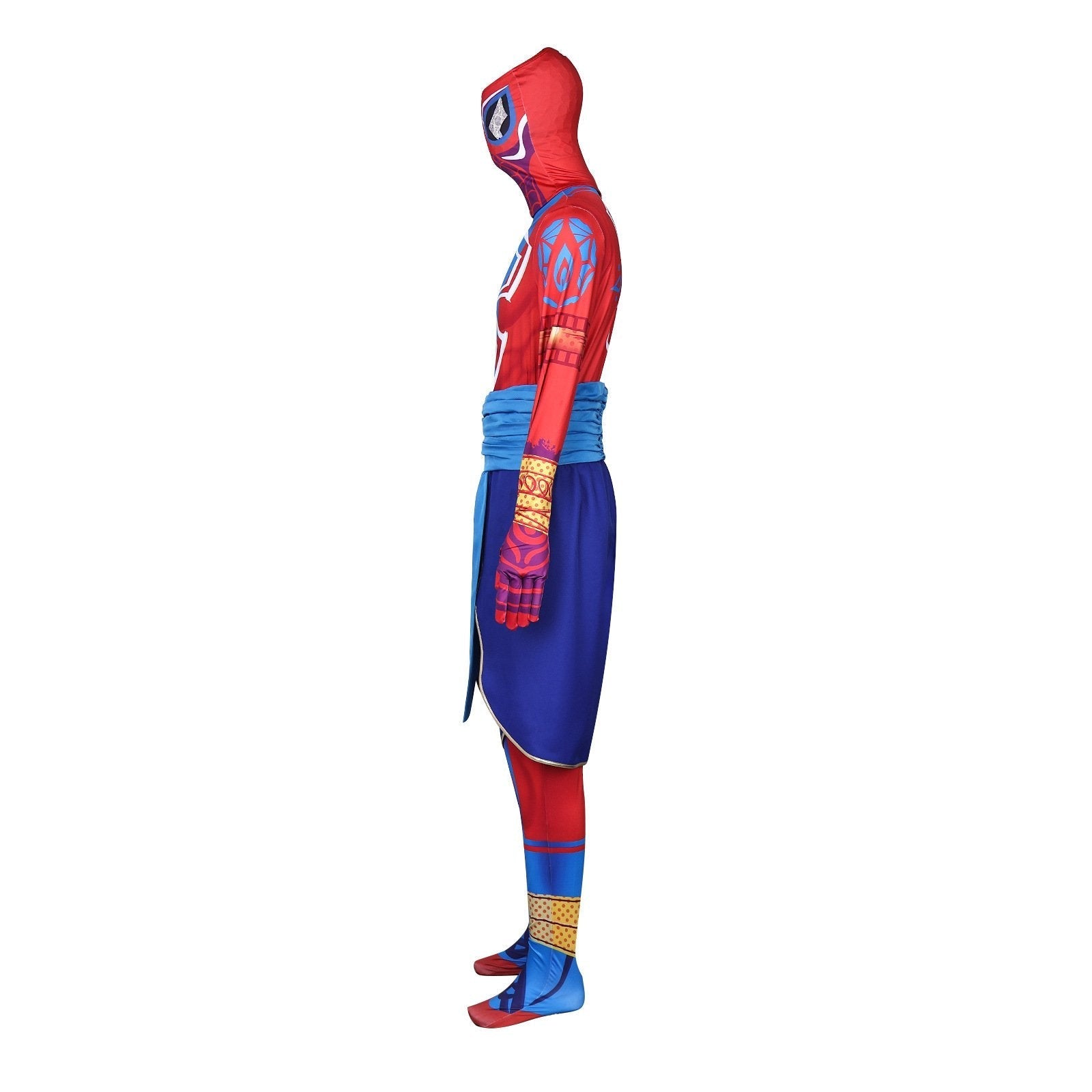 BuySpider - Man India Pavitr Prabhakar Bodysuit Costume Cosplay Spider - Man: Across The Spider - Verse Suit Now Cheaper With 3 - 5 Days Ship - PajamasBuy