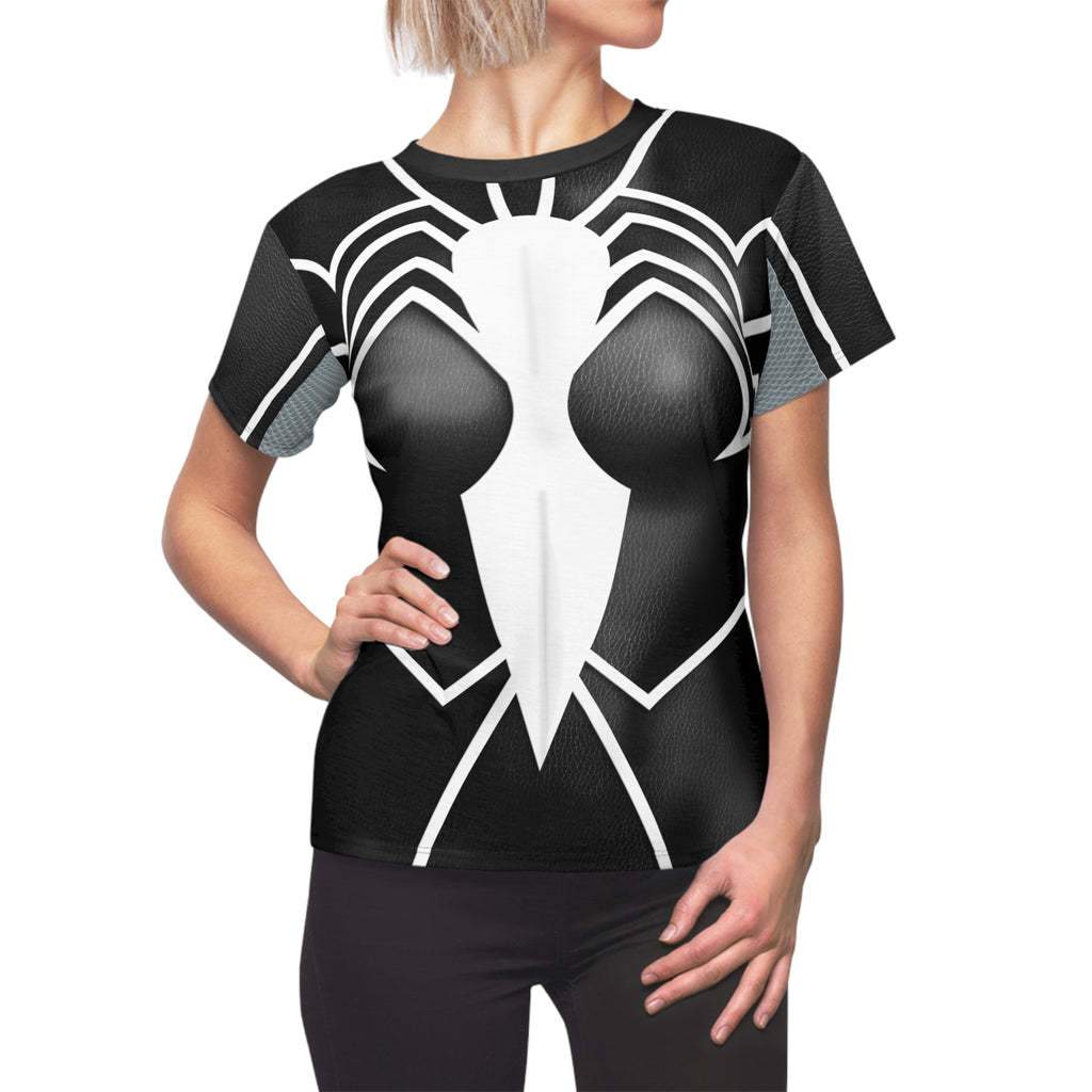 BuySpider - Woman Women's Short sleeve Shirt Madame Web Costume SuperHero Outfit Now Cheaper With 3 - 5 Days Ship - PajamasBuy