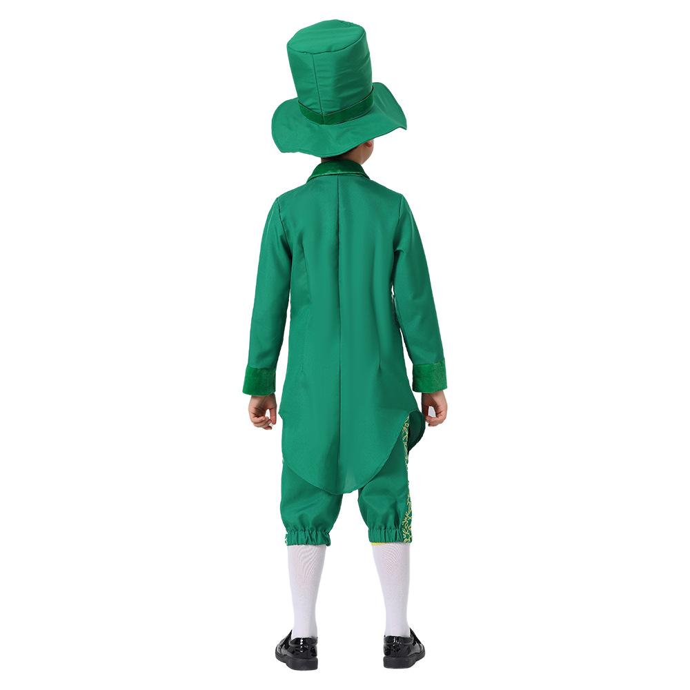 BuySt Patrick's Day Kids Green Dress Party Cosplay Costume Carnival Suit Now Cheaper With 3 - 5 Days Ship - PajamasBuy