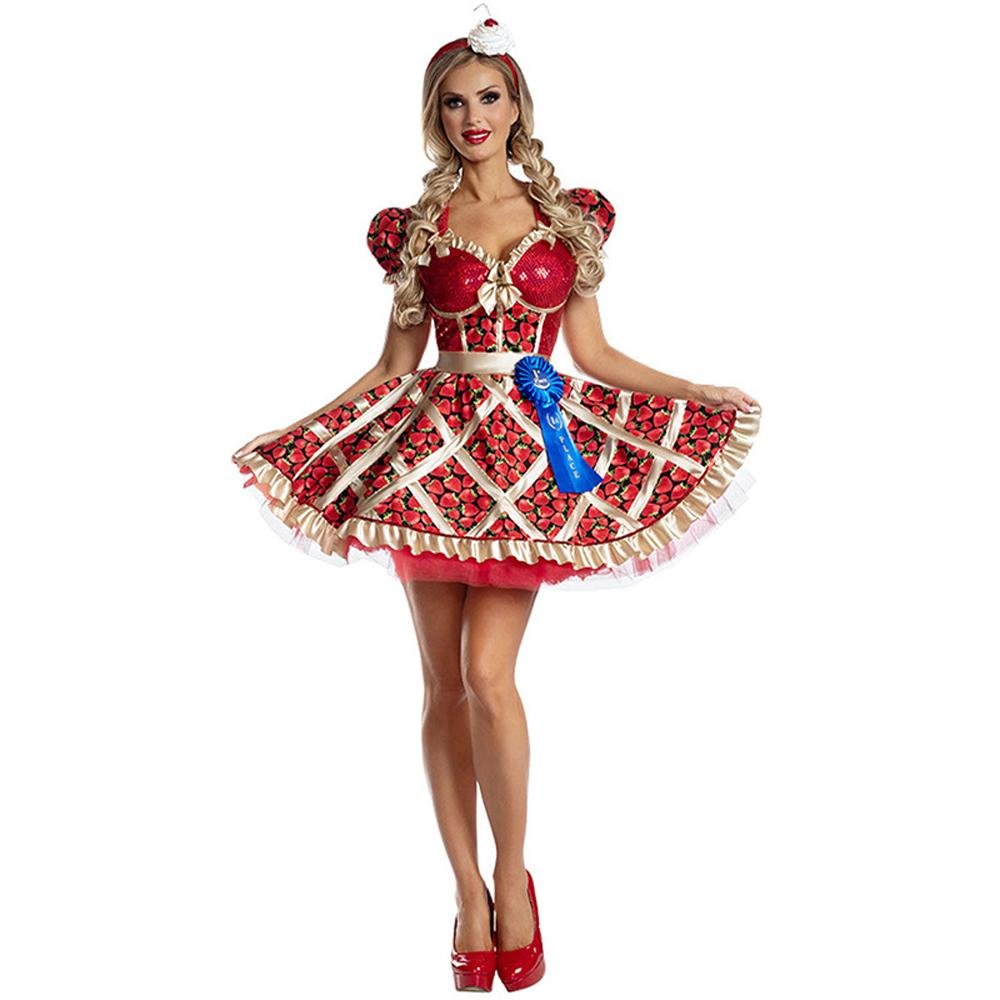 BuyStrawberry Costume Women Dress Now Cheaper With 3 - 5 Days Ship - PajamasBuy