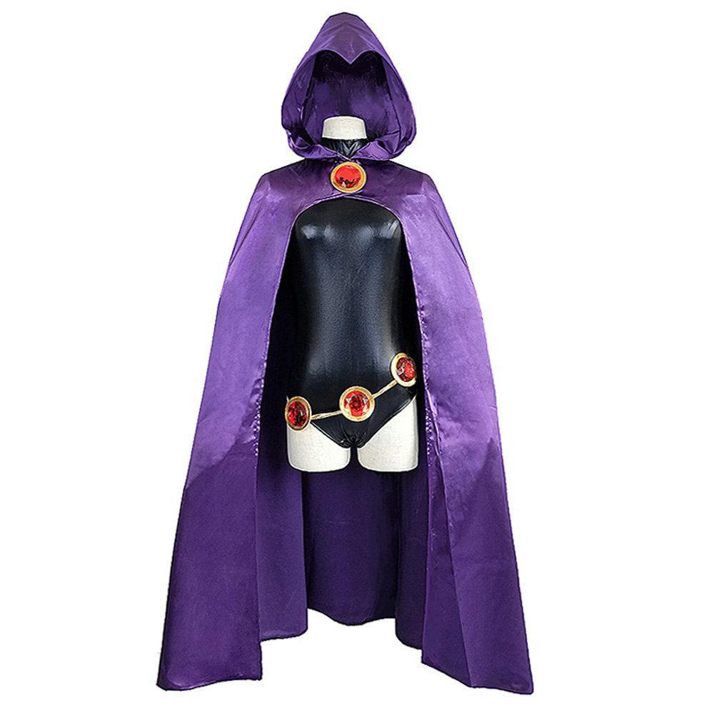 BuySuper Hero Raven Anime Halloween Cosplay Costume Now Cheaper With 3 - 5 Days Ship - PajamasBuy