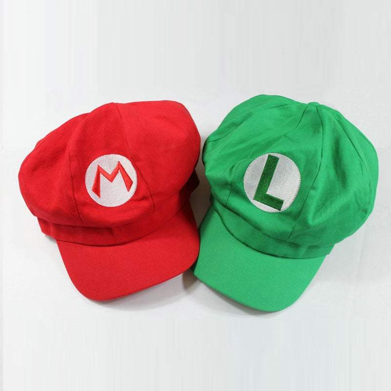 BuySuper Mario Bros Mario Anime Halloween Red Green Cosplay Cap Now Cheaper With 3 - 5 Days Ship - PajamasBuy