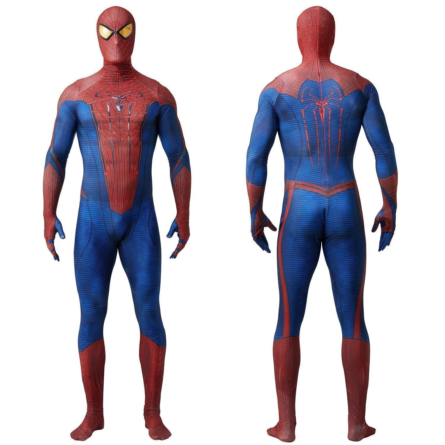 The Amazing Spider - Man Peter Parker With Yellow Eyed Cosplay Costume - Pajamasbuy