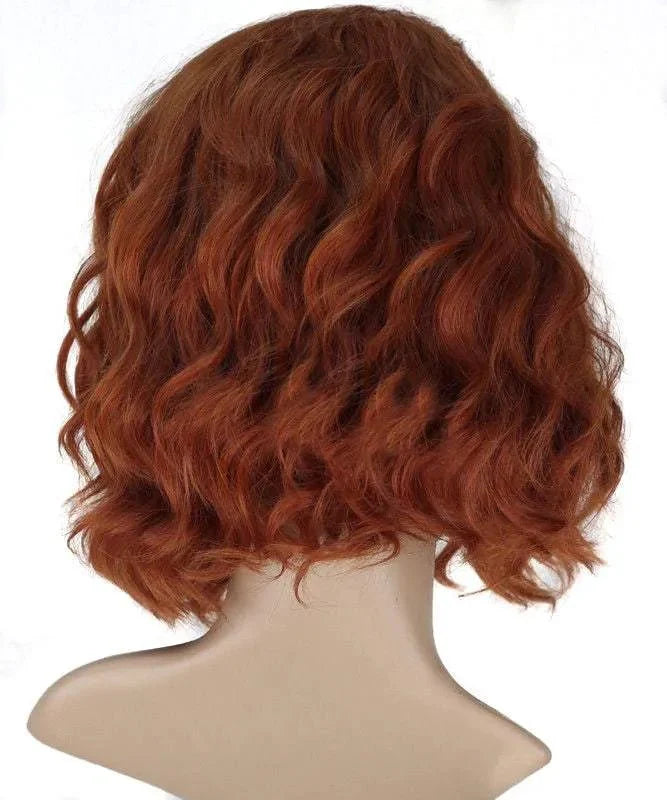 BuyThe Avengers Natasha Romanoff Black Widow Short Cosplay Wig Now Cheaper With 3 - 5 Days Ship - PajamasBuy