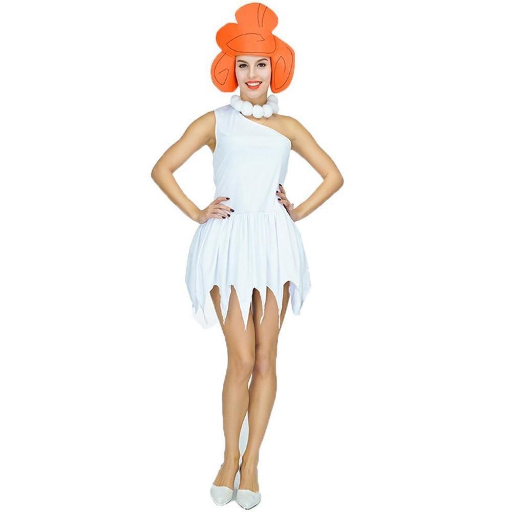 The Flintstones Wilma Adult Ladies Costume 70s TV Fancy Dress - Pajamasbuy