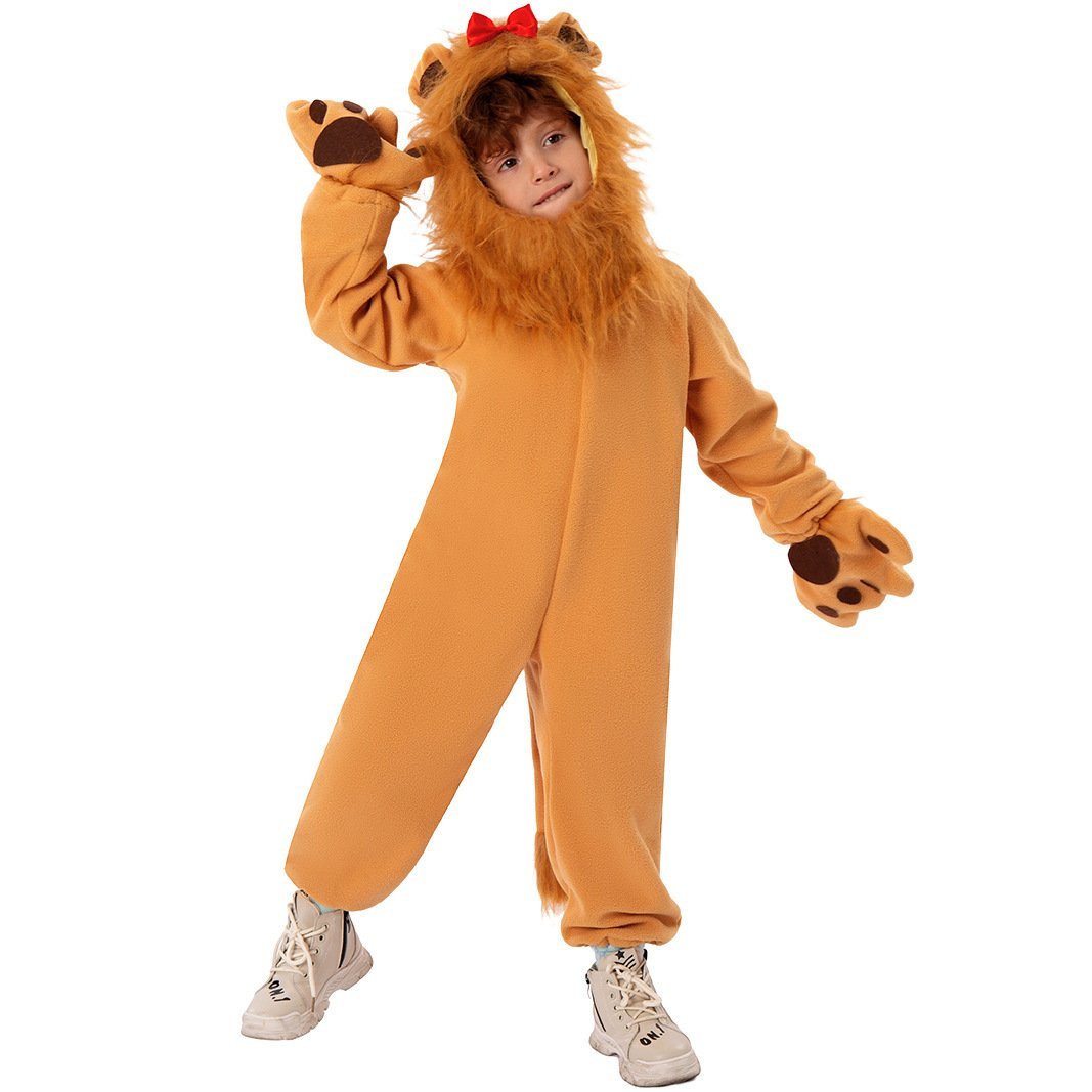 BuyThe Wizard of Oz Funny Little lion Child Costume Party kids Cosplay Halloween Now Cheaper With 3 - 5 Days Ship - PajamasBuy