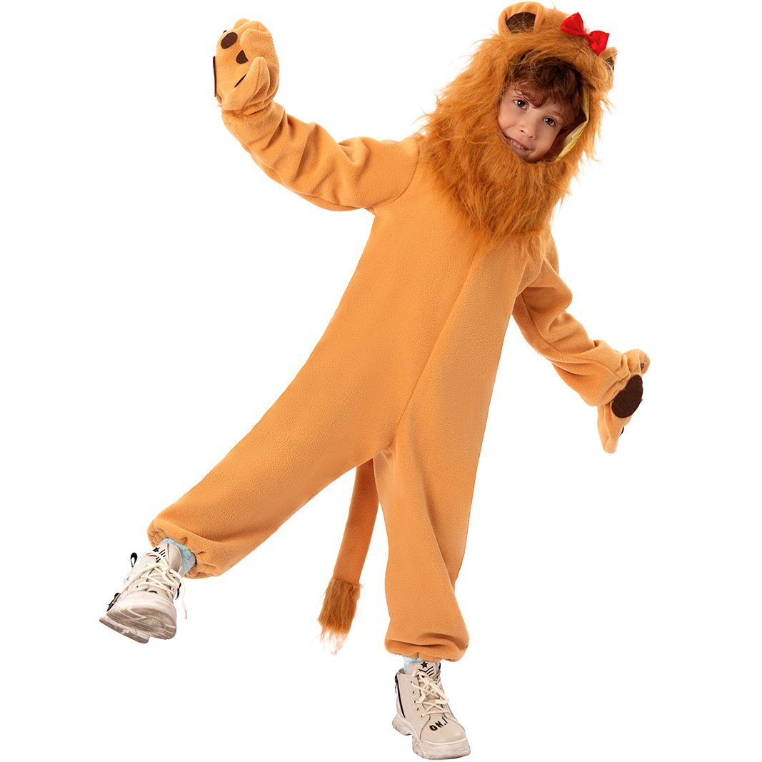 BuyThe Wizard of Oz Funny Little lion Child Costume Party kids Cosplay Halloween Now Cheaper With 3 - 5 Days Ship - PajamasBuy