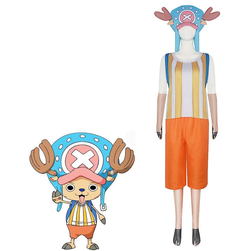 Tony Tony Chopper Anime One Piece Cosplay Costumes Carnival Party Full Set - Pajamasbuy