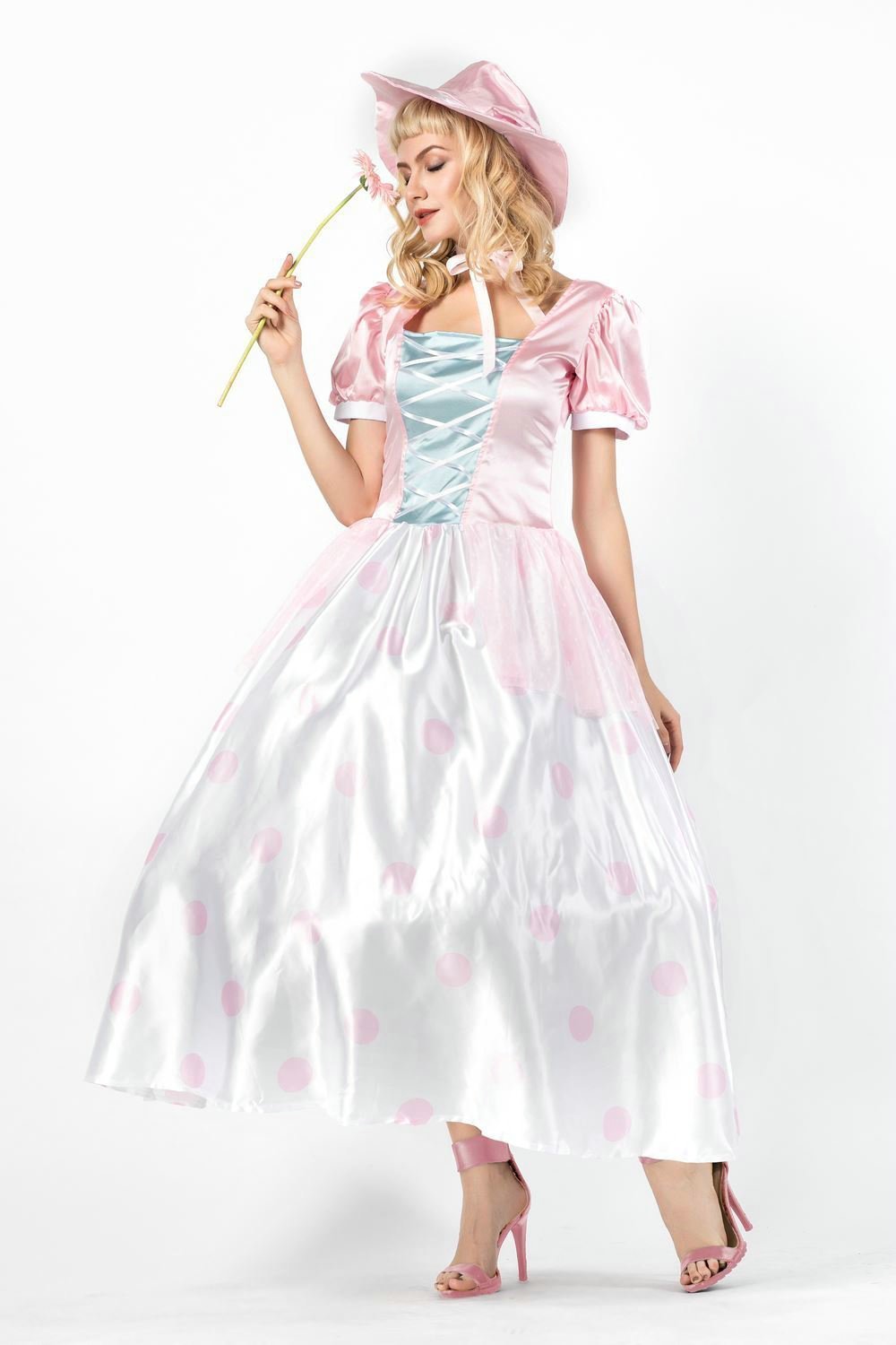 BuyToy Story 4 Adult Little Bo Peep Cosplay Dress Halloween Costume Now Cheaper With 3 - 5 Days Ship - PajamasBuy