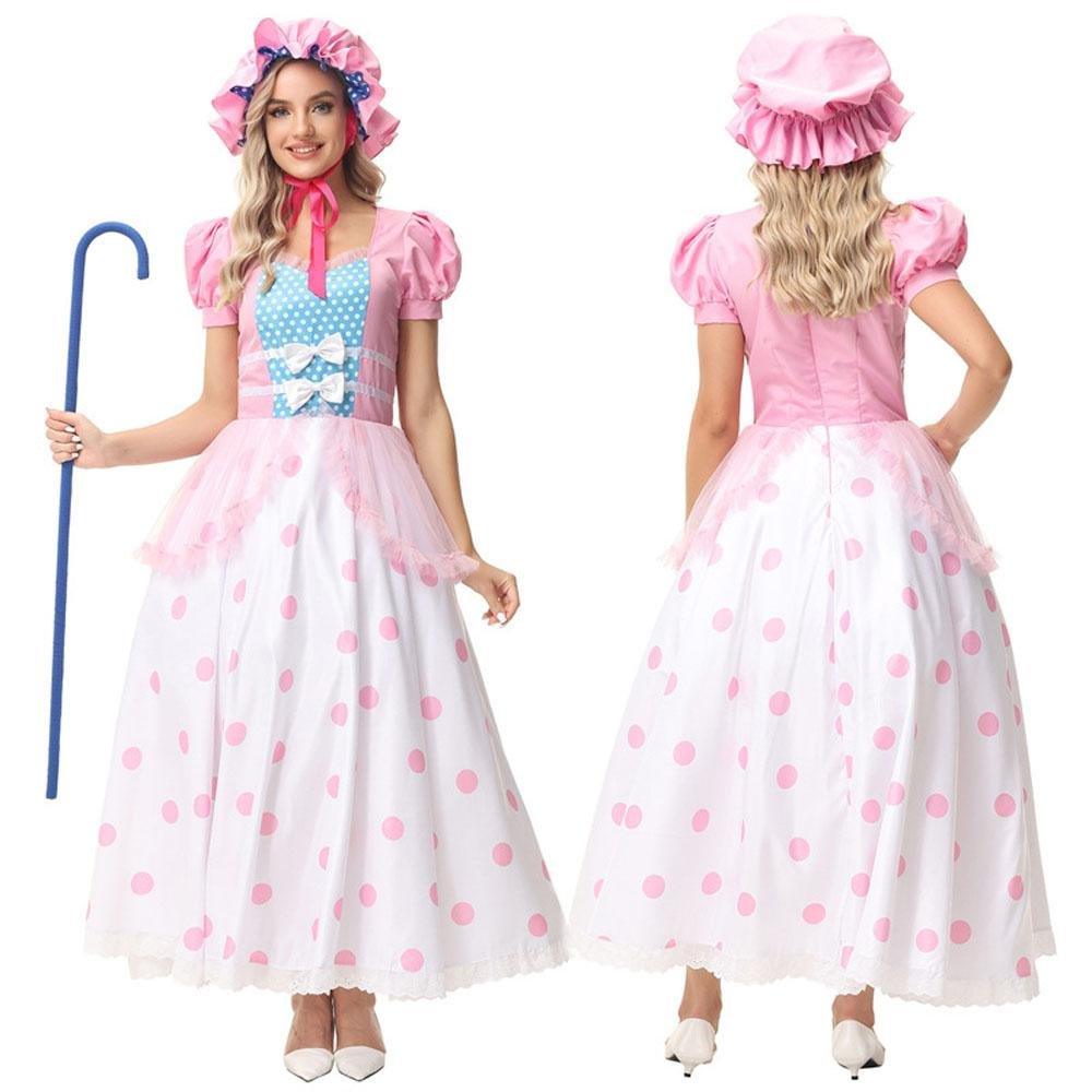 Toy Story 4 Little Bo Peep Cosplay Dress Halloween Costumes For Adult - Pajamasbuy