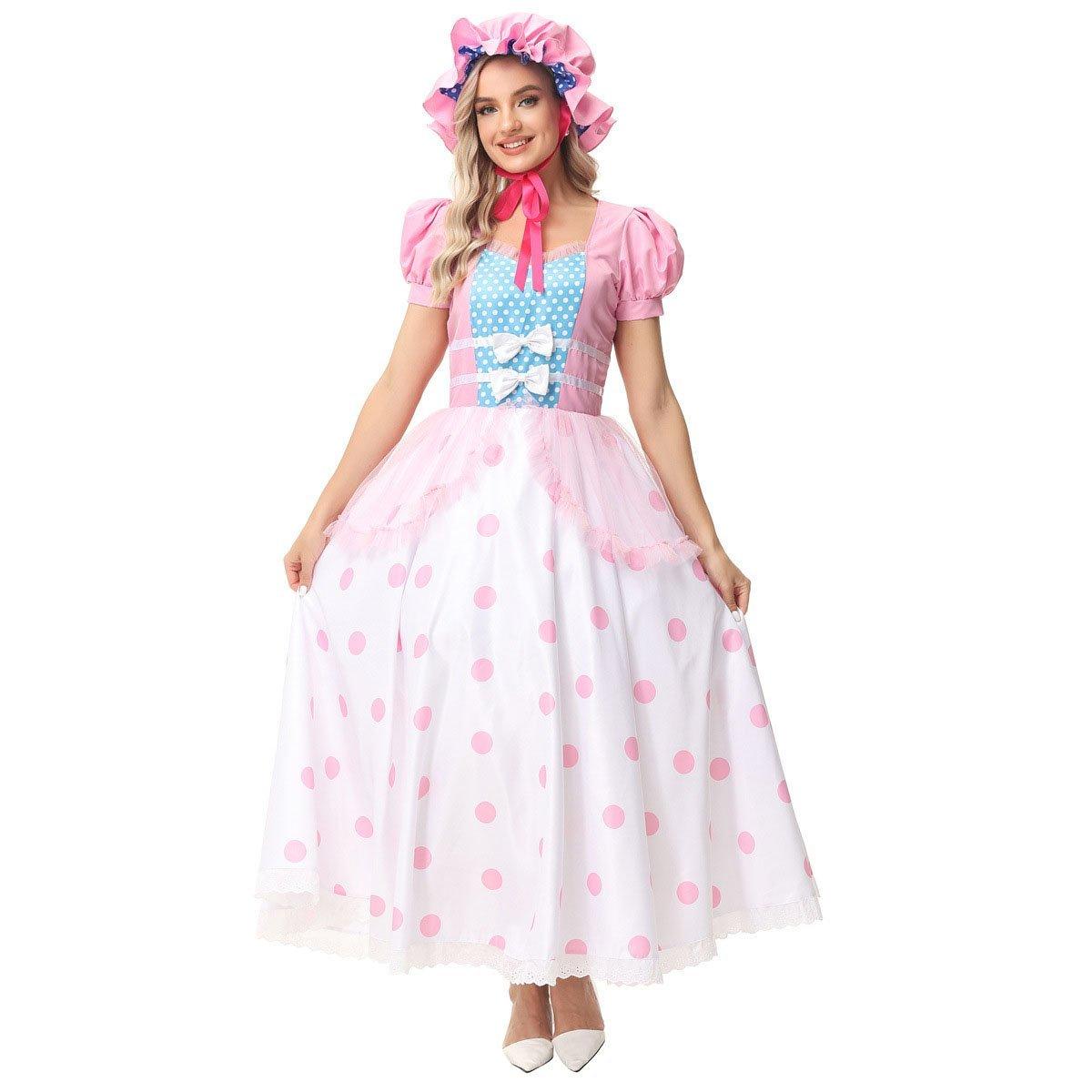 Toy Story 4 Little Bo Peep Cosplay Dress Halloween Costumes For Adult - Pajamasbuy