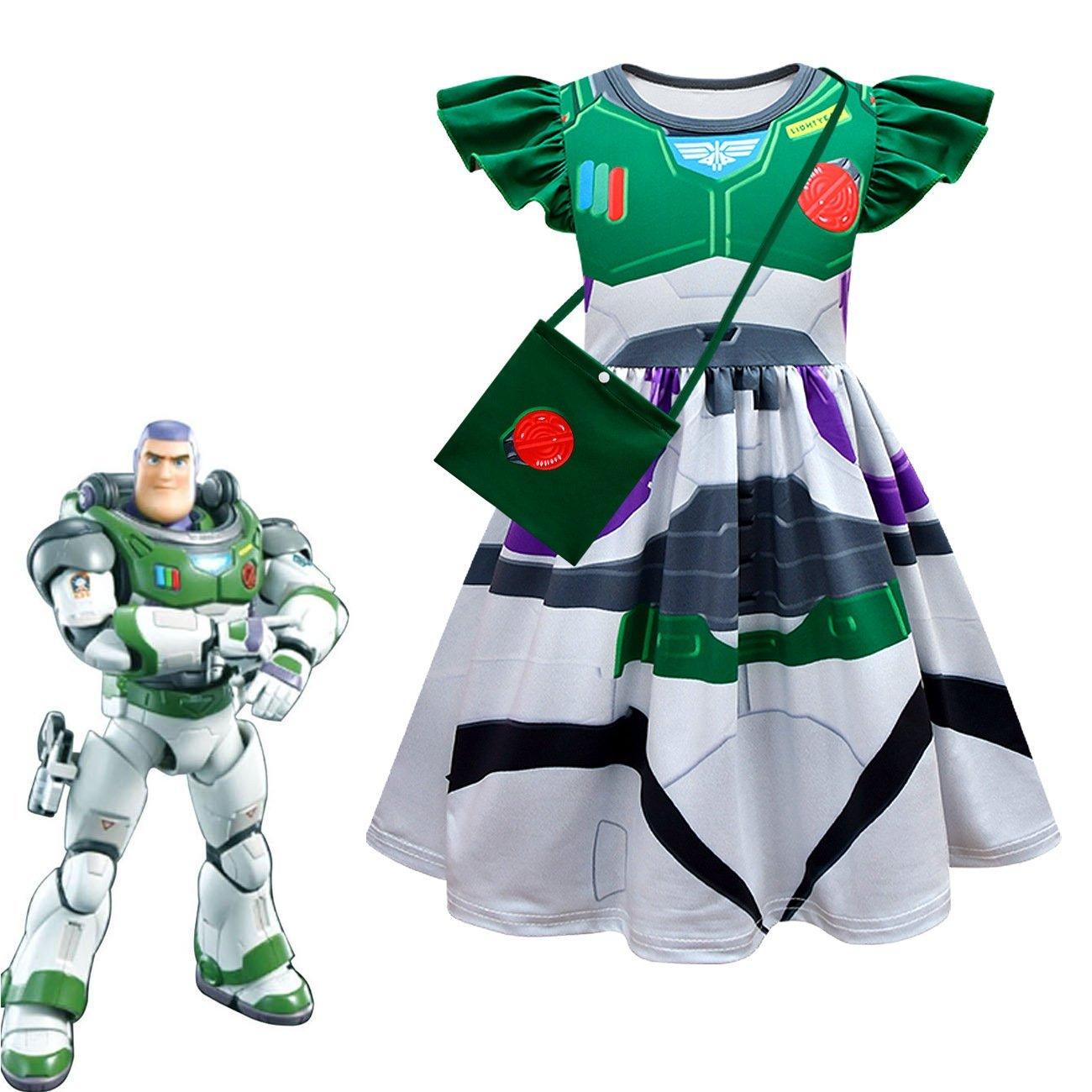 Toy Story 4 Miss Buzz Lightyear Costume Dress For Kids Girls - Pajamasbuy