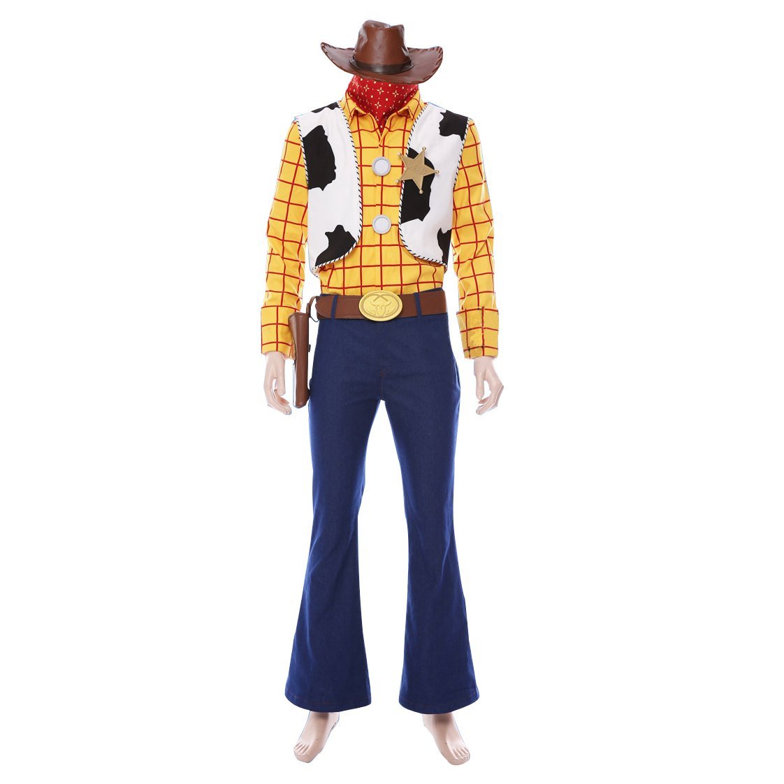 BuyToy Story 4 Woody Costume Full All set Halloween For Men Adult Now Cheaper With 3 - 5 Days Ship - PajamasBuy