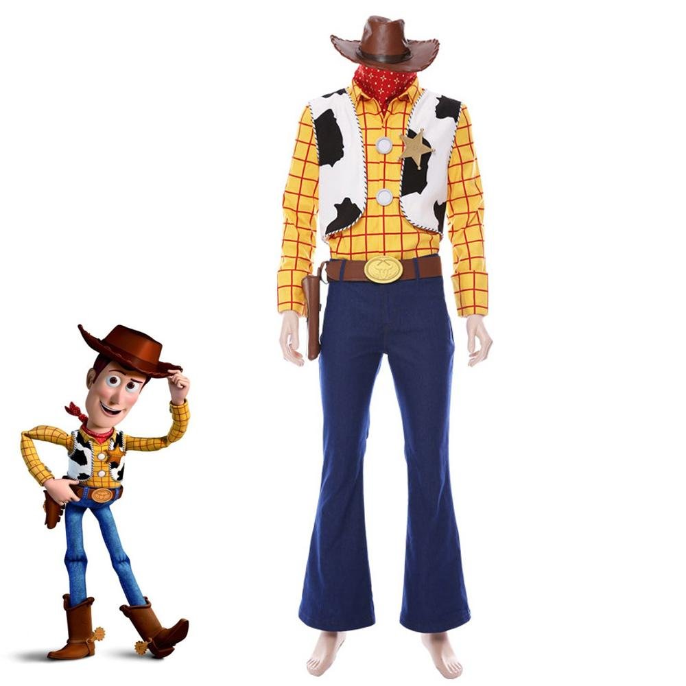 BuyToy Story 4 Woody Costume Full All set Halloween For Men Adult Now Cheaper With 3 - 5 Days Ship - PajamasBuy