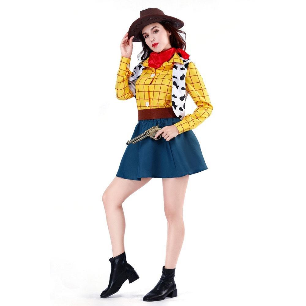 Toy Story 4 Woody Costume Halloween For Women Adult - Pajamasbuy