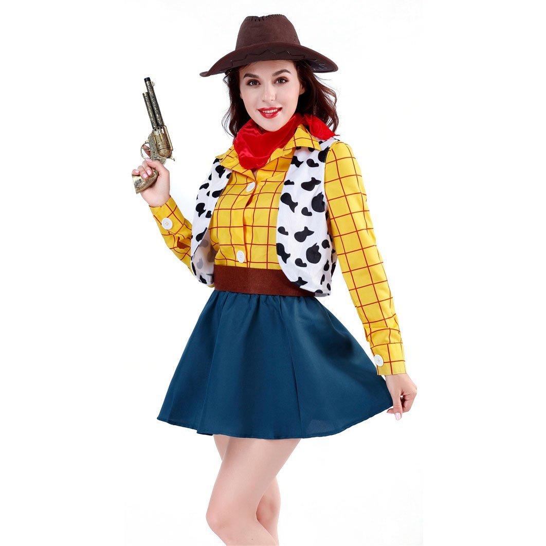 BuyToy Story 4 Woody Costume Halloween For Women Adult Now Cheaper With 3 - 5 Days Ship - PajamasBuy