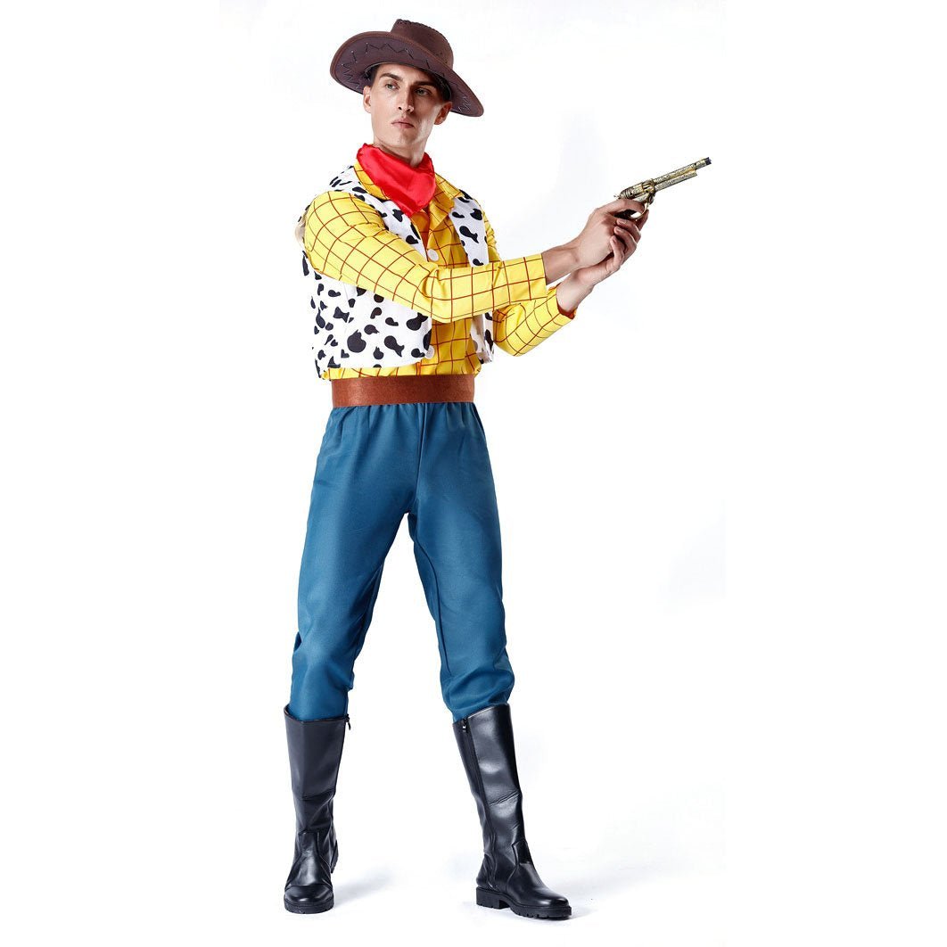 BuyToy Story 4 Woody Costume Halloween For Women Adult Now Cheaper With 3 - 5 Days Ship - PajamasBuy