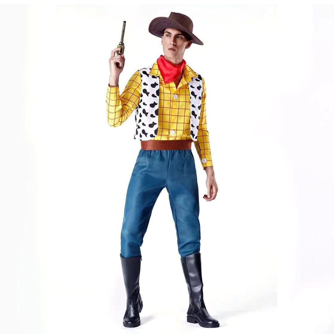 BuyToy Story 4 Woody Costume Halloween For Women Adult Now Cheaper With 3 - 5 Days Ship - PajamasBuy