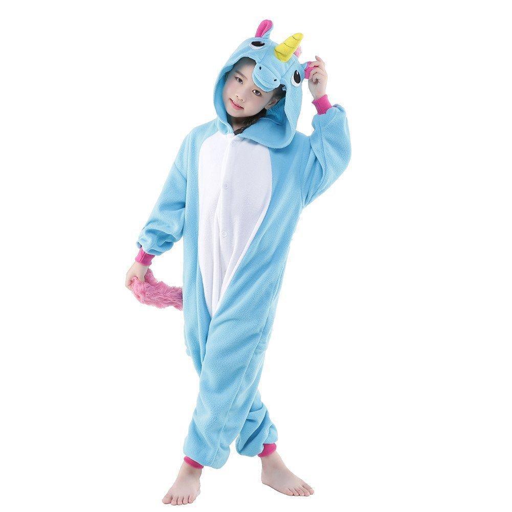 Unicorn Kids kigrumi Onesie Hoodie Animal Costume Pajamas - Pajamasbuy