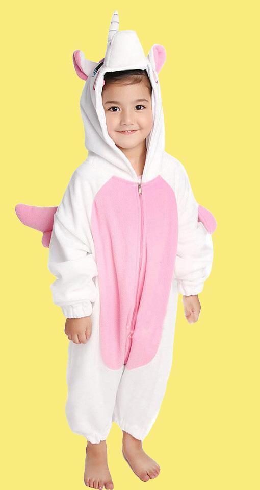 BuyUnicorn Kids Kigurumi Onesies Hoodie Animal Pajamas costume Now Cheaper With 3 - 5 Days Ship - PajamasBuy