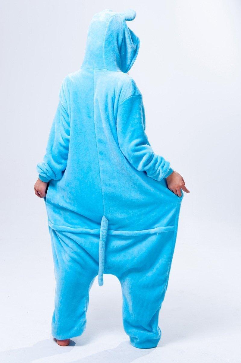 Unisex Adult Hippo Onesies Hoodie kigurumi Costume Pajamas - Pajamasbuy