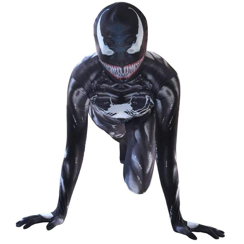 BuyVenom Eddie Brock Costumes Spider - Man Cosplay Jumpsuit Poison Bodysuit Zentai Now Cheaper With 3 - 5 Days Ship - PajamasBuy