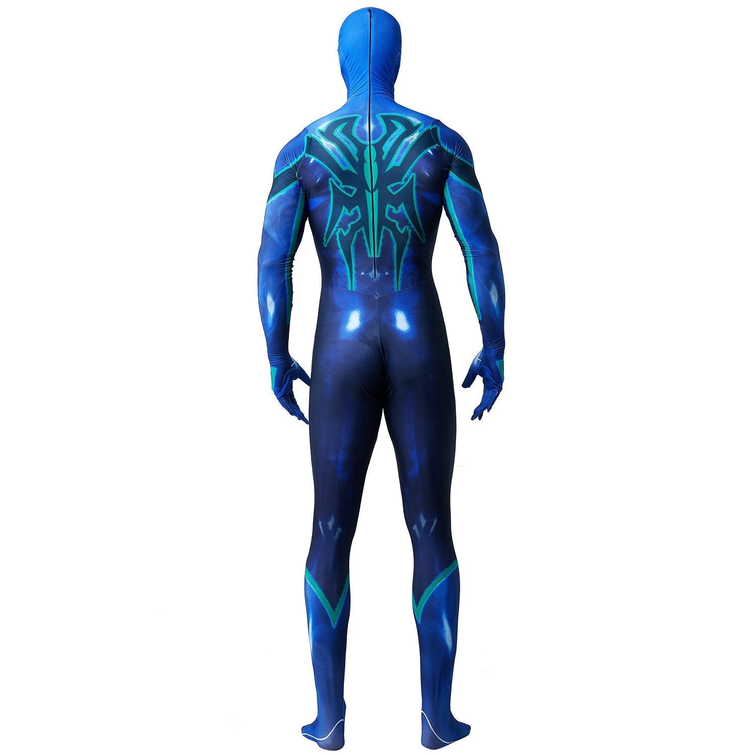 BuyVibrant Blue Spider - Man Cosplay Jumpsuit New Fashion Superhero Suit Now Cheaper With 3 - 5 Days Ship - PajamasBuy