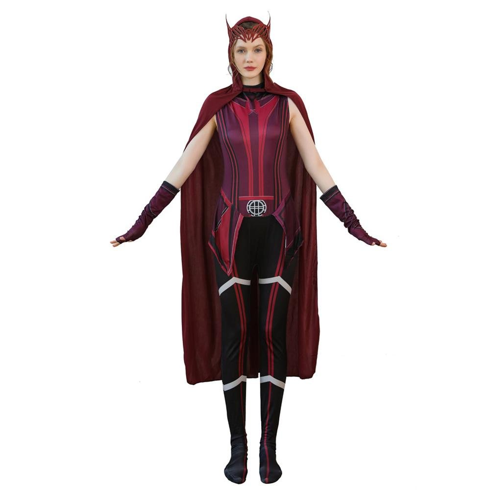 BuyWanda Scarlet Witch Hero Costume for Women Now Cheaper With 3 - 5 Days Ship - PajamasBuy