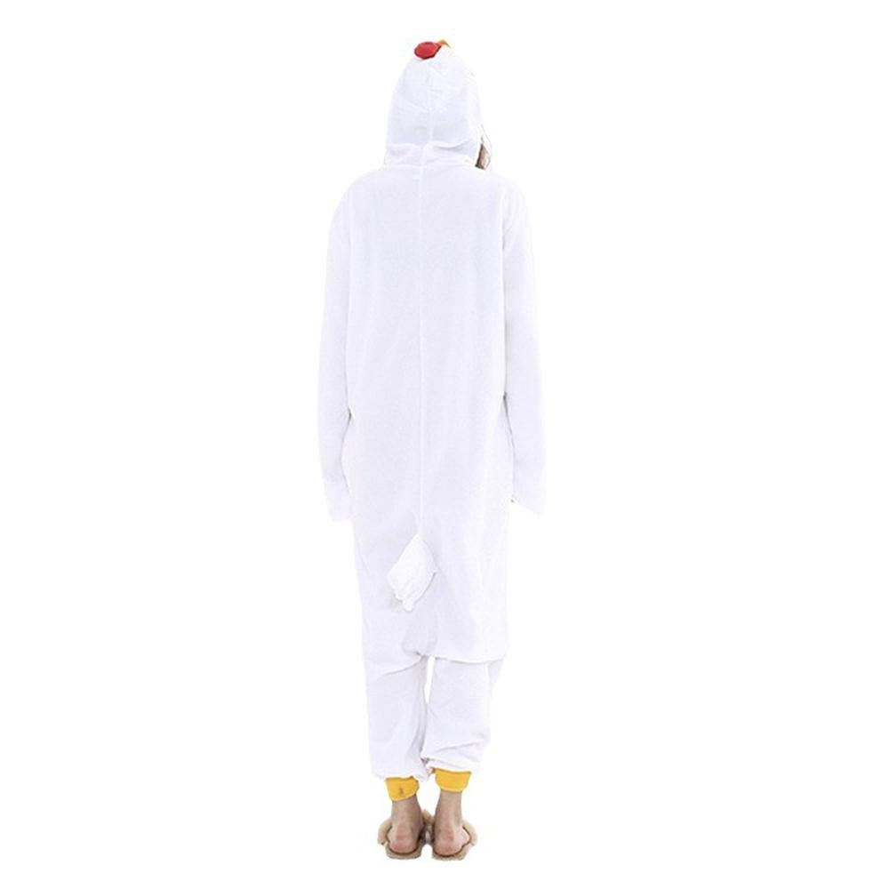 BuyWhite Rooster Animal kigurumi onesies Costume Now Cheaper With 3 - 5 Days Ship - PajamasBuy