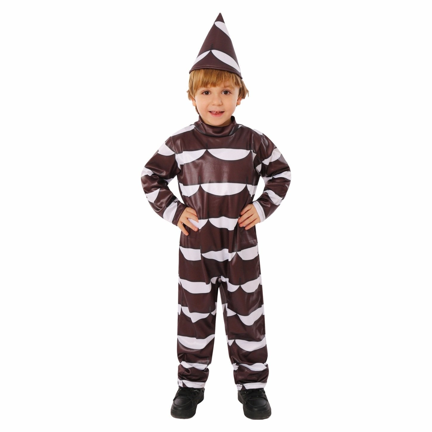 BuyWilly Wonka Kids Chocolate Movie Jumpsuit Party Cosplay Costumes Halloween Now Cheaper With 3 - 5 Days Ship - PajamasBuy