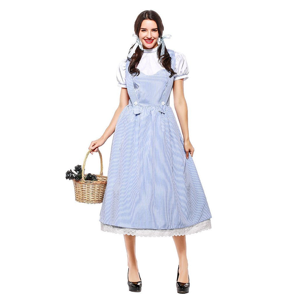 BuyWizard of Oz Dorothy Costume Dress Maid Alice for Women XXL Size Now Cheaper With 3 - 5 Days Ship - PajamasBuy