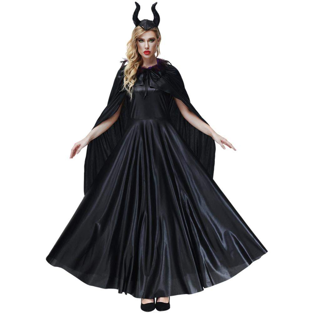 BuyWomen's Maleficent Dark Queen costume suit Cosplay Halloween Costumes for adult Now Cheaper With 3 - 5 Days Ship - PajamasBuy