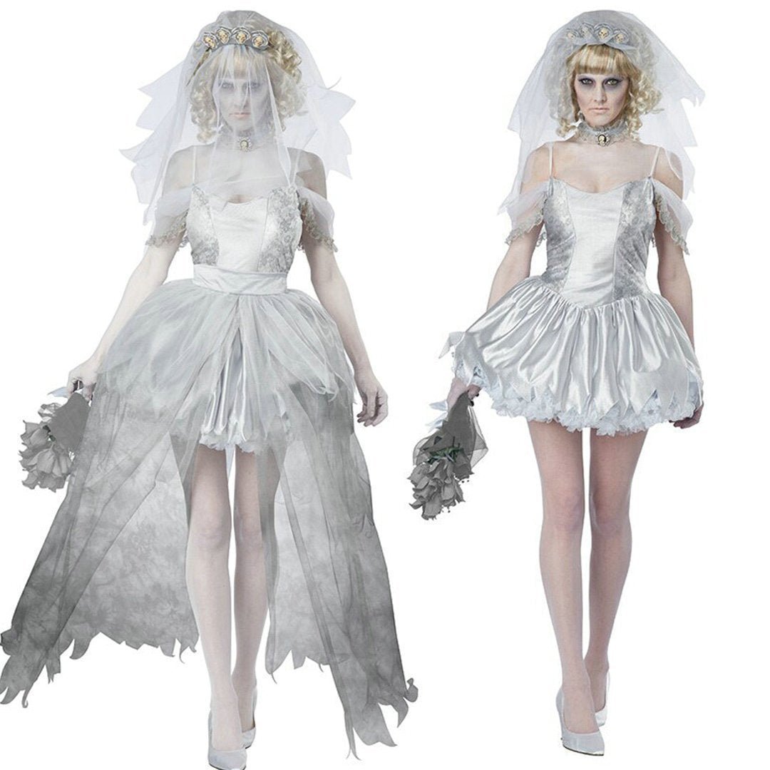 BuyZombie Bride Dress Sexy Fancy Dress Halloween Costume Now Cheaper With 3 - 5 Days Ship - PajamasBuy